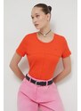Desigual t-shirt donna colore arancione