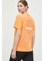 Napapijri t-shirt in cotone donna colore arancione
