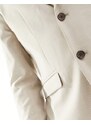 Selected Homme - Giacca slim fit da abito beige-Neutro