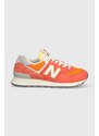 New Balance sneakers 574 colore arancione U574RCB