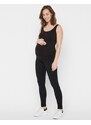 Mama.licious Mamalicious Maternity - Confezione da 2 paia di leggings in cotone neri-Nero