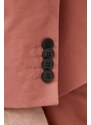 Sisley blazer in cotone colore rosa