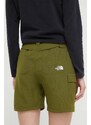 The North Face pantaloncini da esterno Horizon colore verde