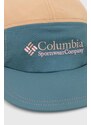 Columbia berretto da baseball HERITAGE Wingmark colore turchese con applicazione 2070961