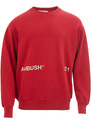 Felpa Rossa con logo Ambush L Rosso 2000000004754 8054133051790