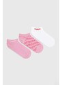 HUGO calzini pacco da 3 donna colore rosa