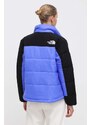 The North Face giacca HMLYN INSULATED donna colore blu