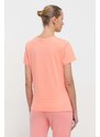 Guess t-shirt in cotone colore arancione
