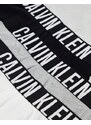 Calvin Klein - Intense Power Cotton Stretch - Confezione da 3 paia di boxer aderenti multicolore