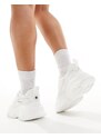 Steve Madden - Possession - Sneakers bianche con suola spessa-Bianco