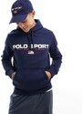 Polo Ralph Lauren - Sport Capsule - Felpa con cappuccio blu navy