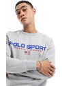 Polo Ralph Lauren - Sport Capsule - Felpa grigia-Grigio