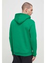 adidas Originals felpa in cotone Adicolor Classics Trefoil uomo colore verde con cappuccio IM9403