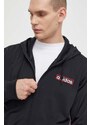 adidas Originals felpa Adibreak Full-Zip Hoodie uomo colore nero con cappuccio IM8209