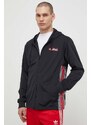 adidas Originals felpa Adibreak Full-Zip Hoodie uomo colore nero con cappuccio IM8209