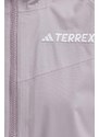 adidas TERREX giacca impermeabile Multi donna colore violetto IP1485