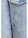 Karl Lagerfeld giacca di jeans donna colore blu