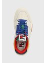 Tommy Jeans sneakers in pelle THE BROOKLYN ARCHIVE GAMES colore bianco EN0EN02647