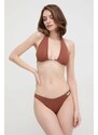 Karl Lagerfeld slip da bikini colore marrone