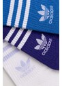 adidas Originals calzini pacco da 3 colore blu IU2659