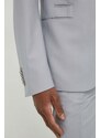 Drykorn blazer con aggiunta di lana colore grigio