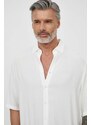 Armani Exchange camicia uomo colore bianco