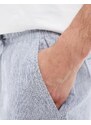 Abercrombie & Fitch - Pantaloncini comodi lavaggio blu medio fiammato