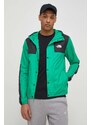 The North Face giacca uomo colore verde