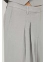 Herskind pantaloni in lino misto colore grigio