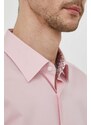 BOSS camicia uomo colore rosa