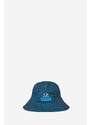 C.P. Company Cappello in poliestere azzurro