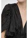 Liviana Conti vestito in seta colore nero