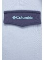 Columbia pantaloncini Lodge donna colore blu 2073461