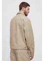 Champion giacca-camicia di cotone colore beige 219859