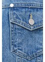 Armani Exchange giacca di jeans donna colore blu