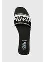 Karl Lagerfeld ciabatte slide SKOOT SOLAIRE donna colore nero KL80424