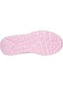 Sneakers rosa da bambina con soletta Memory Foam Skechers Uno Lite - Easy Zip