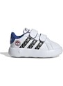 Sneakers primi passi bianche da bambino con stampa Spiderman adidas Grand Court CF I