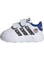 Sneakers primi passi bianche da bambino con stampa Spiderman adidas Grand Court CF I