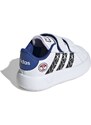 Sneakers primi passi bianche da bambino con stampa Spiderman adidas Grand Court CF I