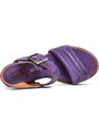 A.S.98 sandalo BASILE in pelle viola
