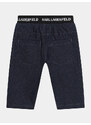 Completo camicia e pantaloni di tessuto Karl Lagerfeld Kids