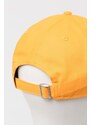 New Era berretto da baseball in cotone colore arancione con applicazione NEW YORK YANKEES