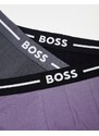 BOSS Bodywear - Bold - Confezione da 3 boxer aderenti multicolore
