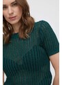 Liviana Conti maglione in cotone colore verde