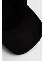 Karl Lagerfeld Jeans berretto da baseball in cotone colore nero