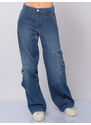 jeans da donna Kaos cargo con impunture
