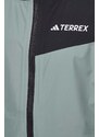 adidas TERREX giacca impermeabile Multi 2.5 L RAIN.RDY uomo colore verde IN4770