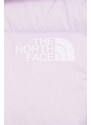 The North Face piumino donna colore violetto NF0A3Y4RPMI1