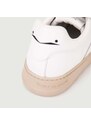 VOILE BLANCHE Sneaker Layton in pelle bianca